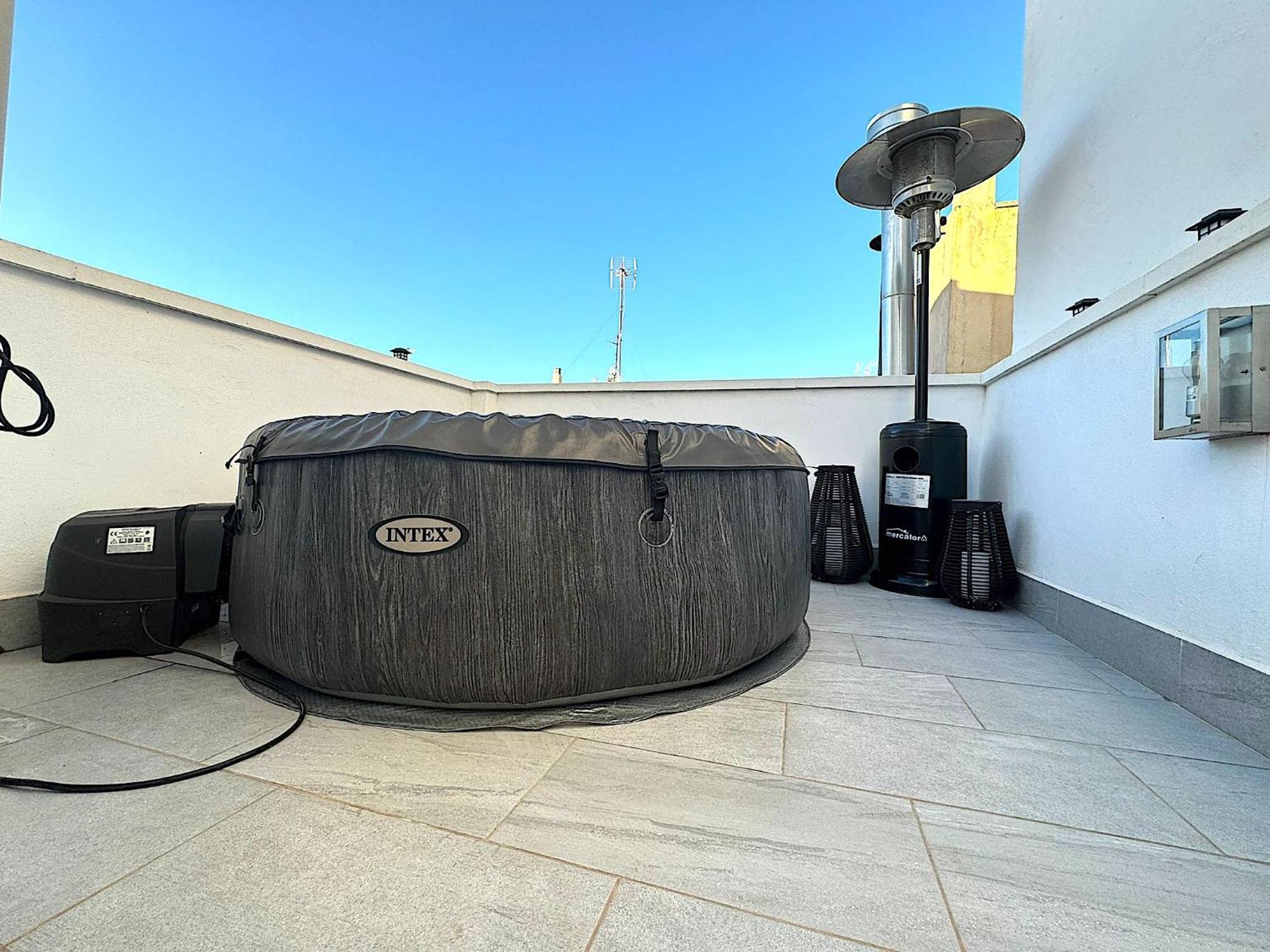 Atico Con Jacuzzi Privado , 1 Min Walk De Playa Levante Santa Pola Exterior foto