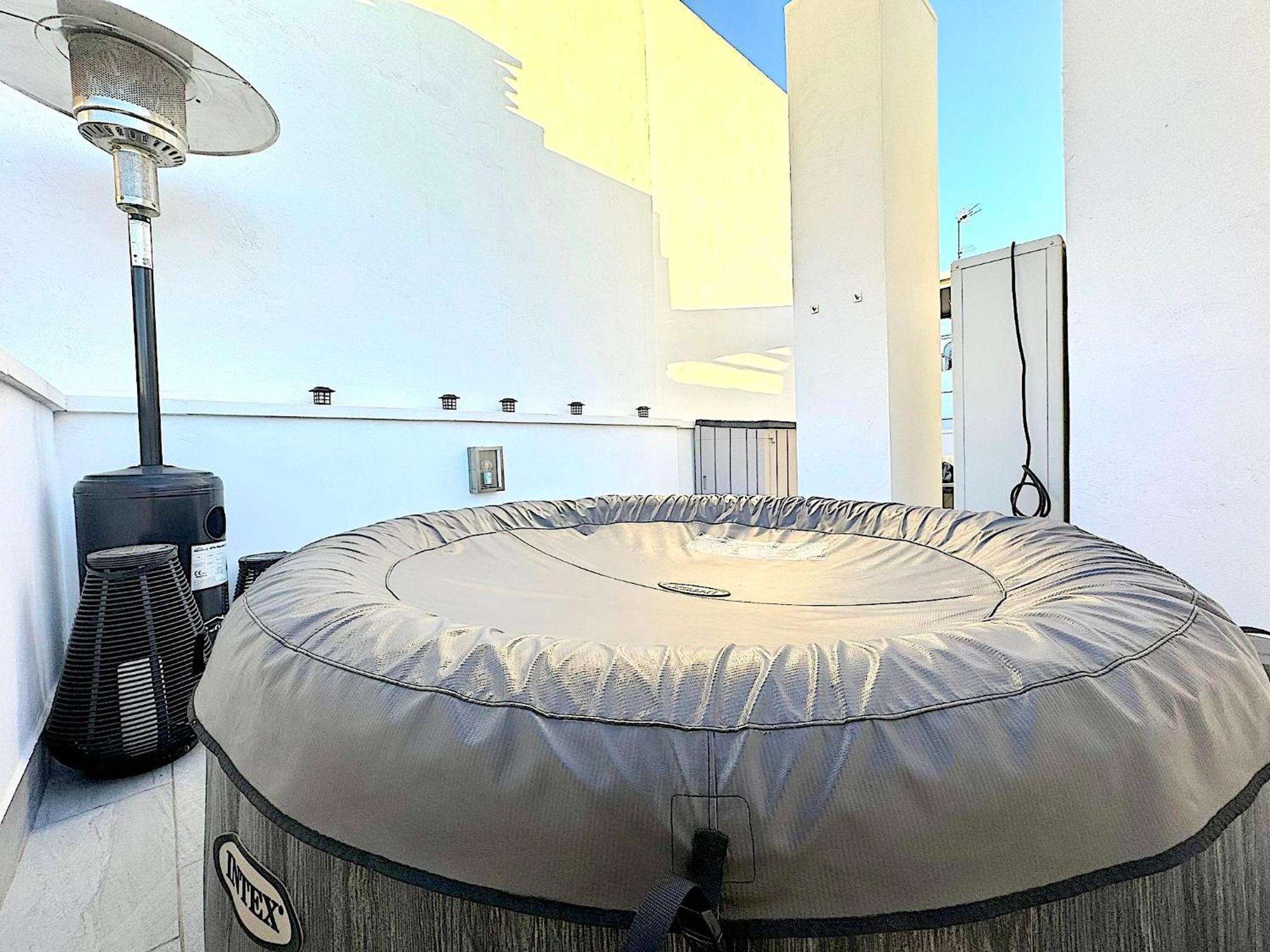 Atico Con Jacuzzi Privado , 1 Min Walk De Playa Levante Santa Pola Exterior foto